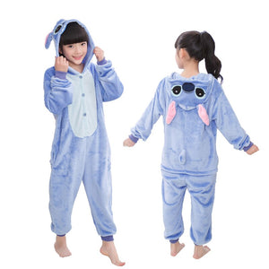 Unicorn Cartoon Kids Sleepwear