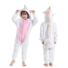 Load image into Gallery viewer, Unicorn Cartoon Kids Sleepwear