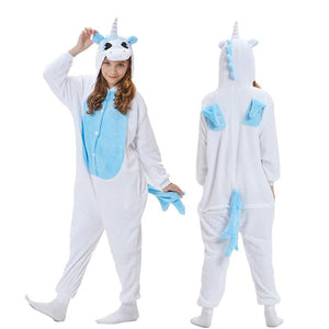 Unicorn Cartoon Kids Sleepwear