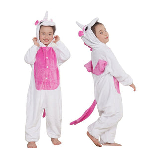 Unicorn Cartoon Kids Sleepwear