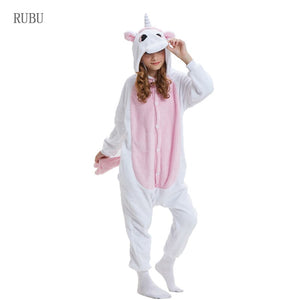 Unicorn Cartoon Kids Sleepwear