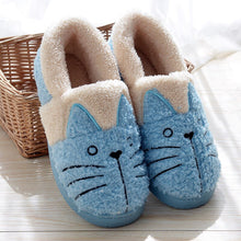 Load image into Gallery viewer, CUTE FLUFFY CAT PLUSH SLIPPERS FOR KIDS AND ADULTS