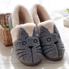 Load image into Gallery viewer, CUTE FLUFFY CAT PLUSH SLIPPERS FOR KIDS AND ADULTS